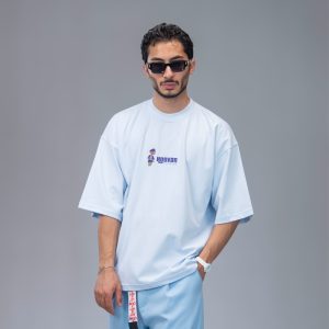 تیشرت قواره باکسی طرح پسر گنگ