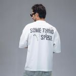 تیشرت قواره باکسی Some Thing