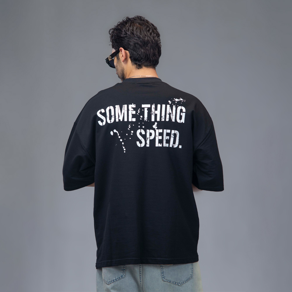 تیشرت قواره باکسی Some Thing