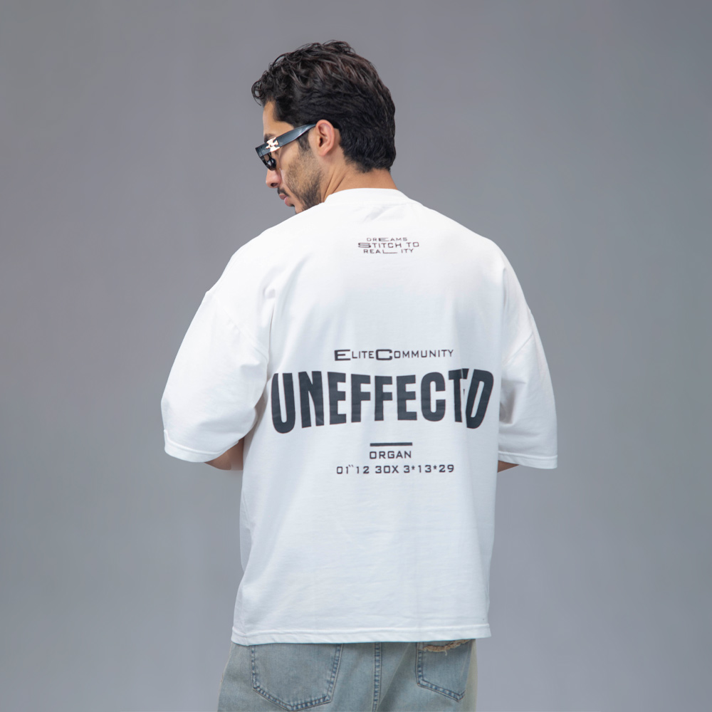 تیشرت قواره باکسی UNEFFECTED